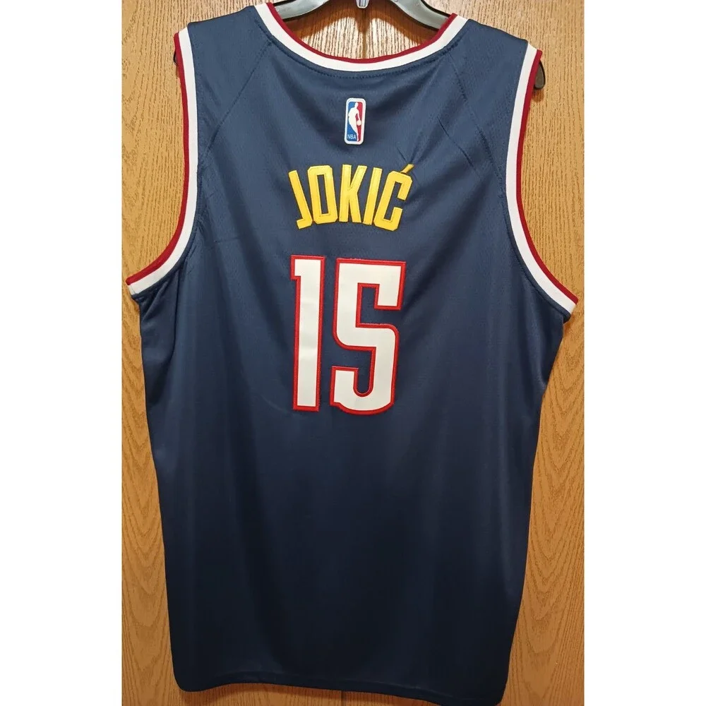Nikola Jokic (Nike)-(Nuggets)-(Blue)-(Jersey)-(New Condition)-(Size XL)-$100.00 - Picture 5 of 9
